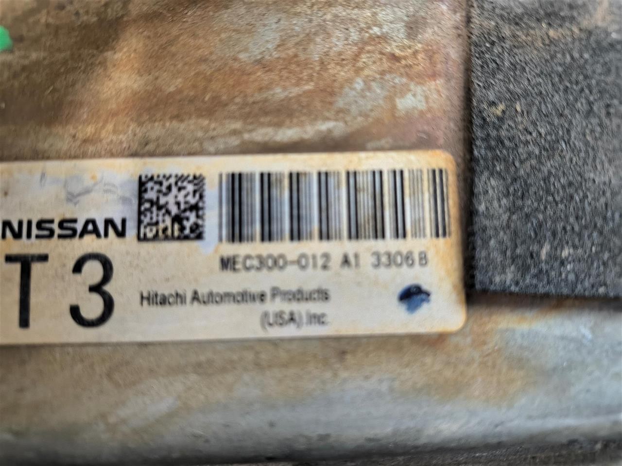Used Engine Control Module (ECM) fits: 2013 Nissan Altima Electronic Control Mod