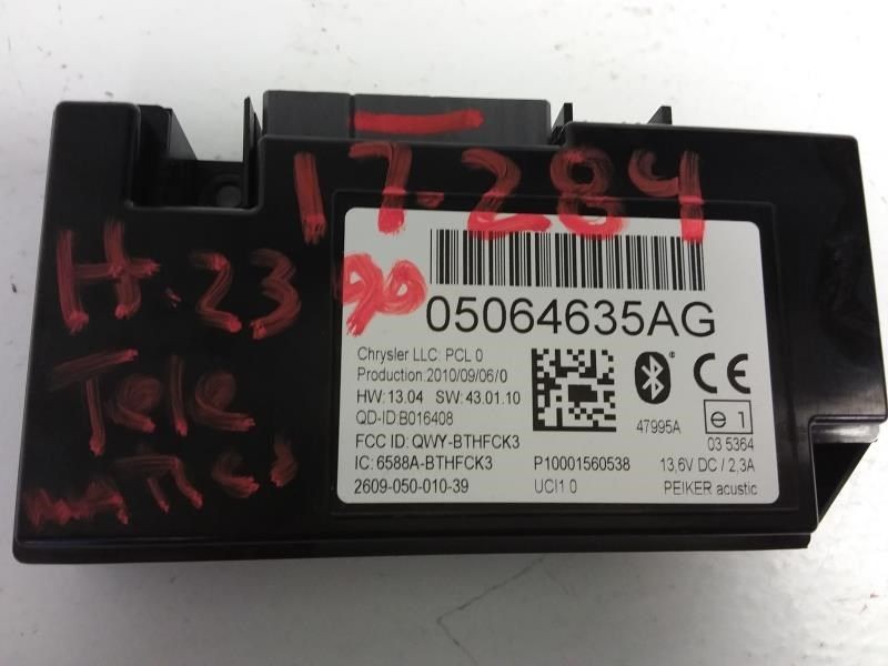 CHASSIS ECM COMMUNICATION TELEMATICS MODULE ID 5064635 WRANGLER 720938 5064635AG