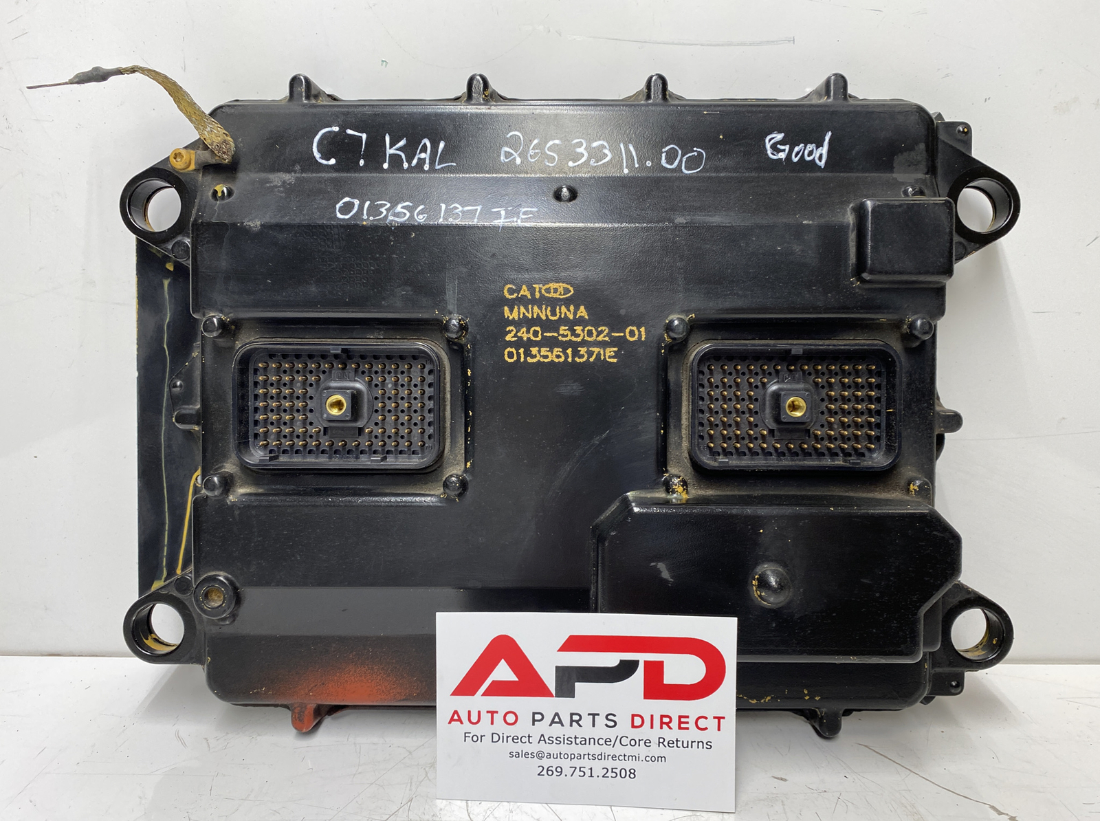 Used TESTED Caterpillar C7 70-Pin ECM ECU CAT KAL 240-5302-01 No Core Charge