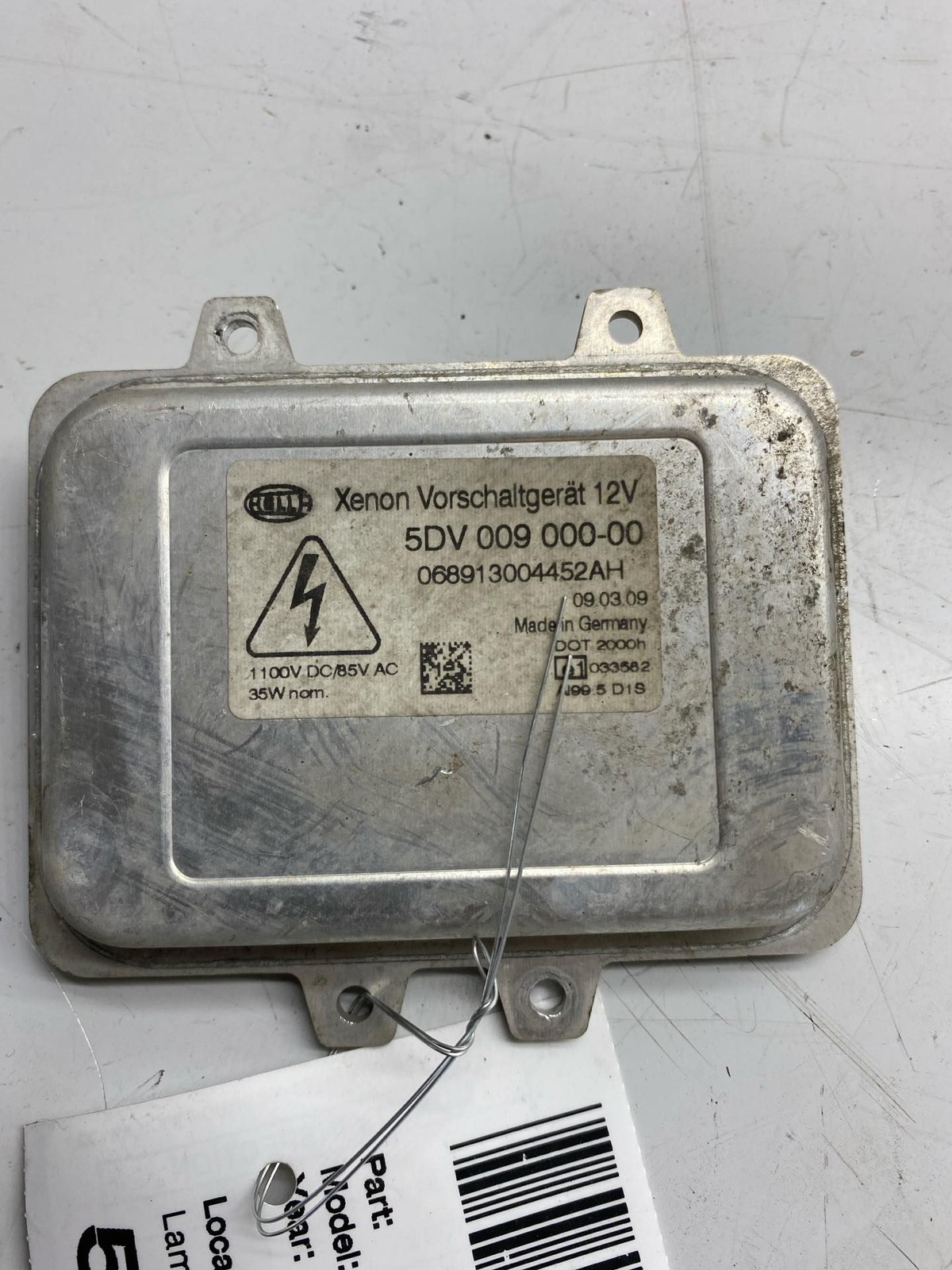 2004-2014 BMW E60 E65 Xenon HID Light Turn-On Control Ballast OEM 63126937223