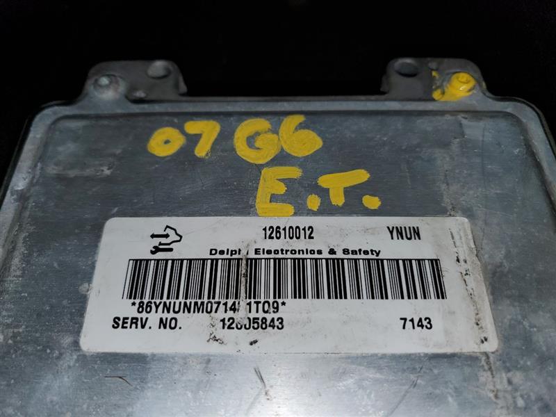 Engine ECM Electronic Control Module Fits 07 ACADIA ID 12605843