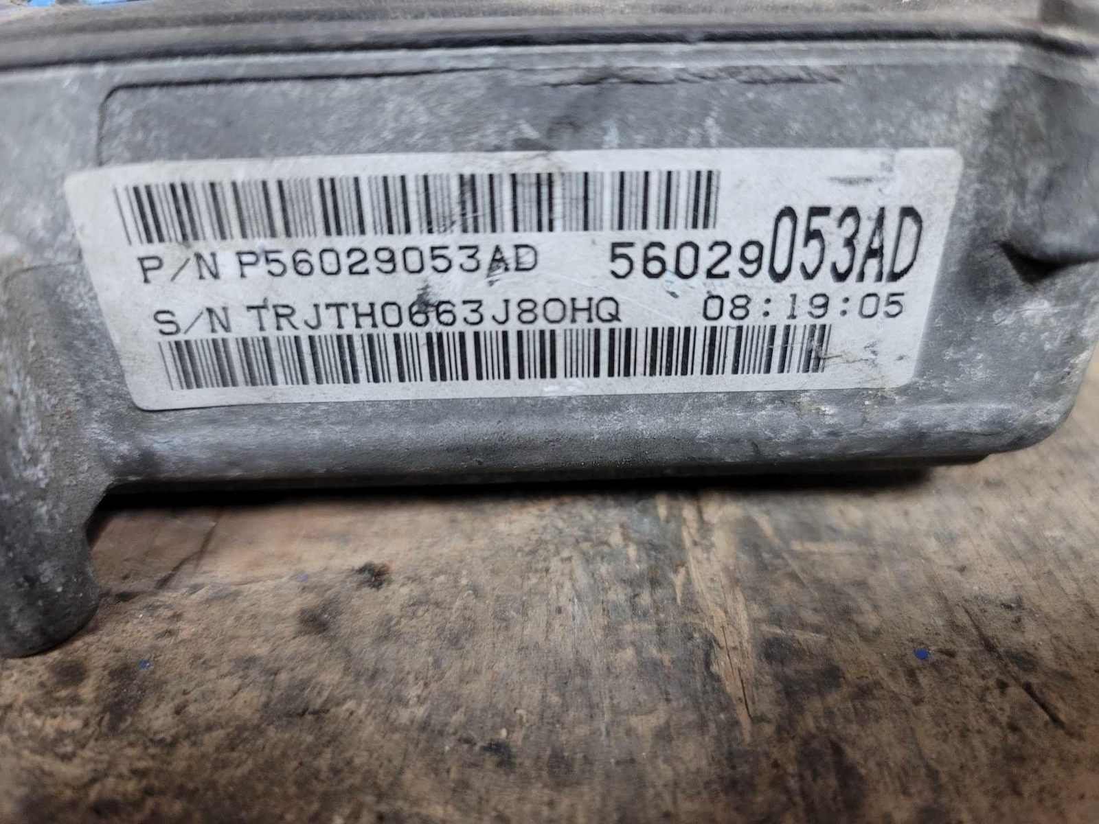 56029053ad Chassis Brain Box DODGE PICKUP 1500 03