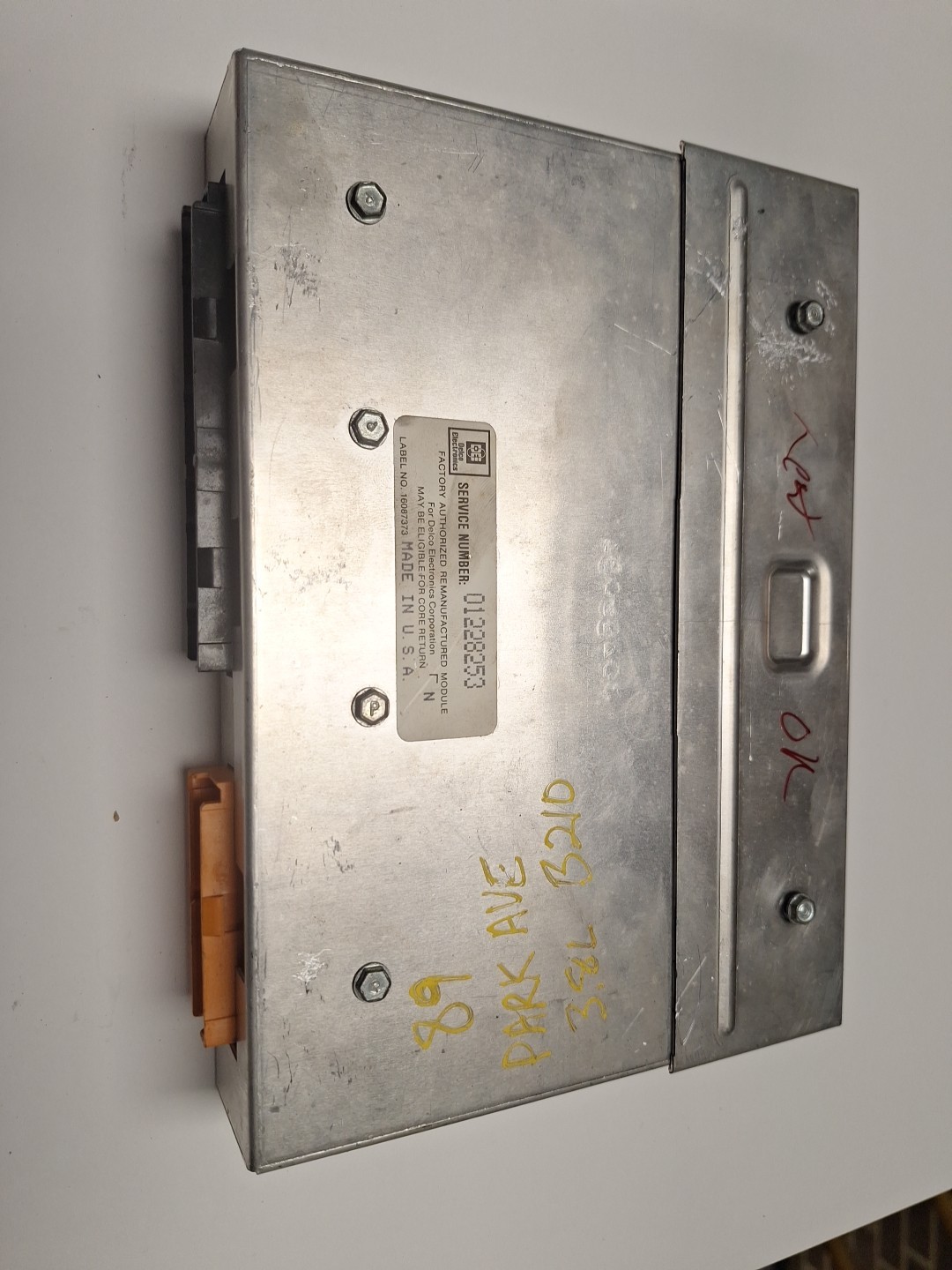ECM Engine Control Module 01228253 for GM 3.8L V6 3800 – OEM Computer ECU
