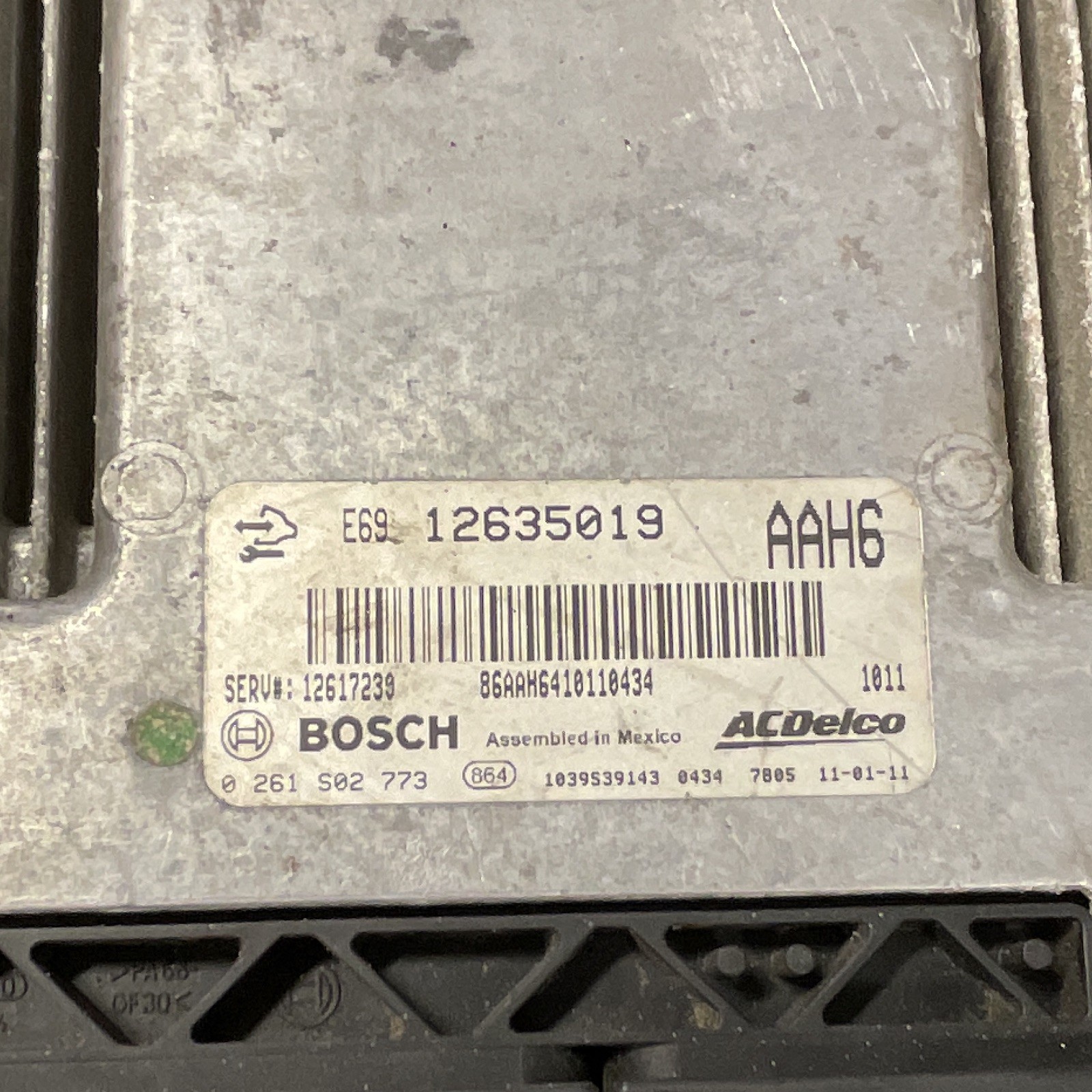 BOSCH ACDELCO GM 3.6l 08-09 Cadillac CTS EQUINOX ECU ECM USED