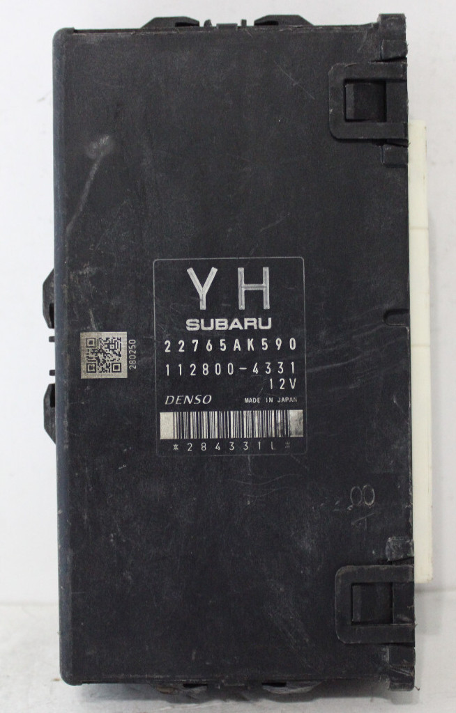 2017 Subaru XV Crosstrek Engine Computer ECU ECM PCM 22765AK590 OEM