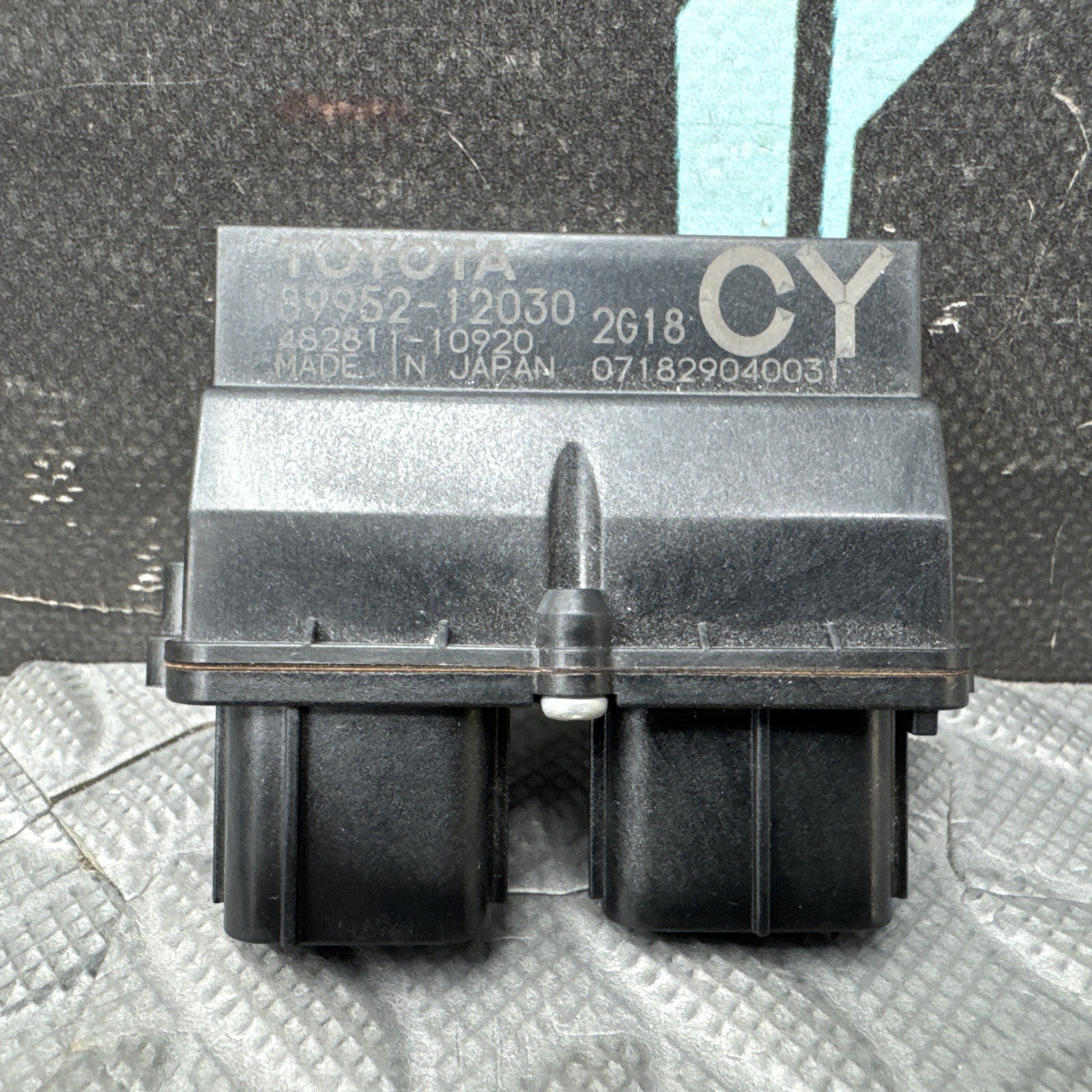 TOYOTA PRIUS RIGHT SEAT OCCUPANT SENSOR MODULE 89952-12030 OEM 2016-2022