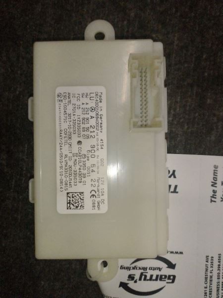 Chassis ECM 156 Type Suspension TPMS Fits 15-20 MERCEDES GLA-CLASS 694075
