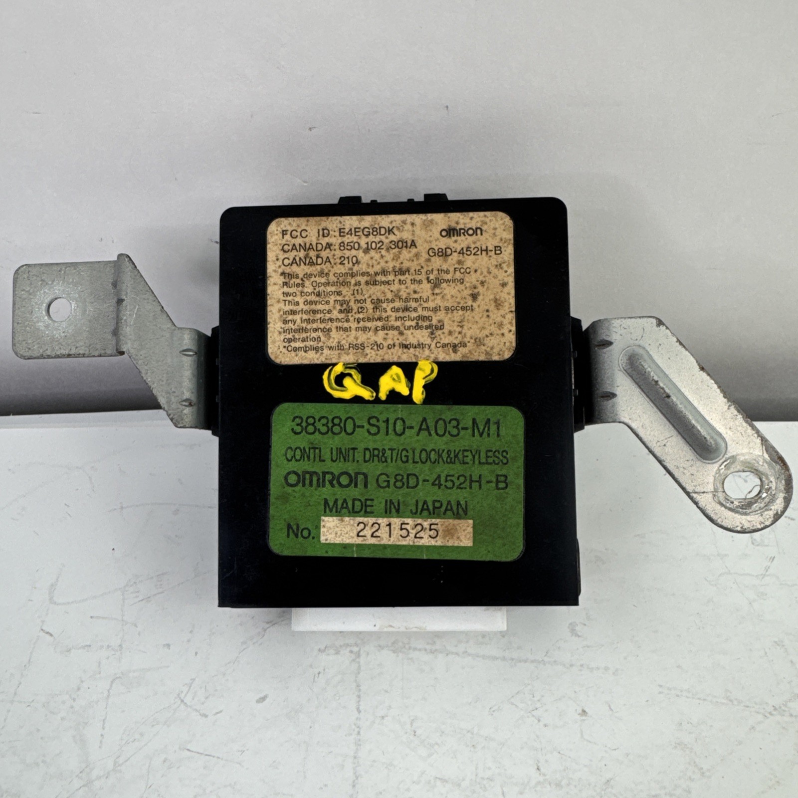 97-01 Honda Crv Driver Door Keyless Entry Control Module OEM 38380-S10-A03-M1