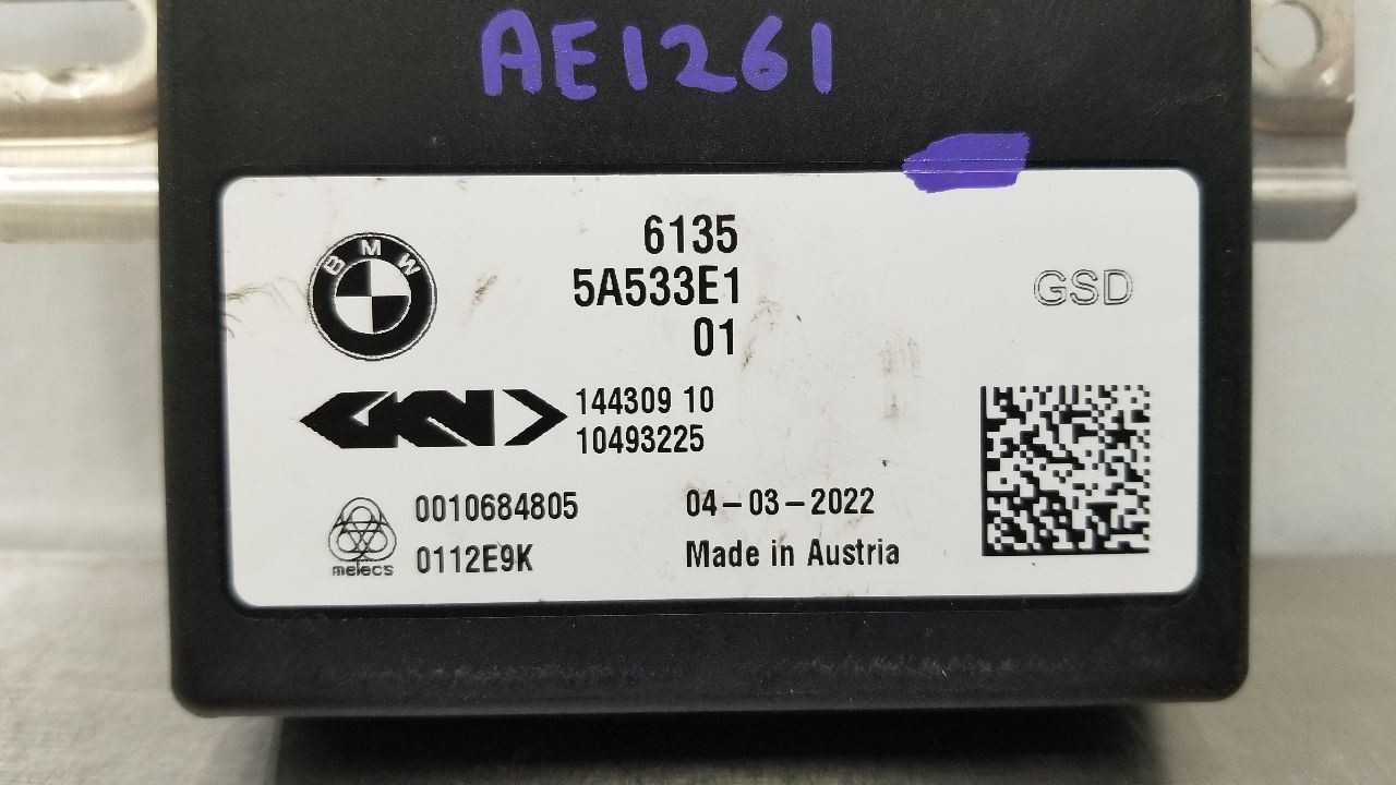 22 BMW M4 G82 DIFFERENTIAL CONTROL MODULE 61355A533E1