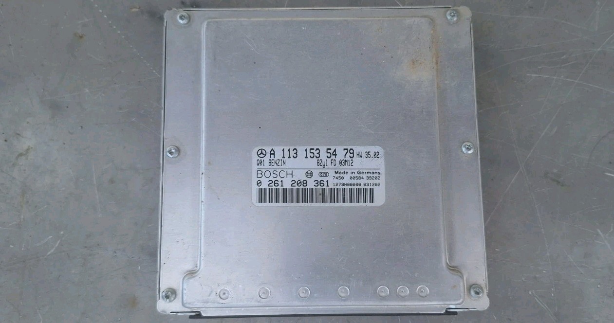 03-06 Mercedes W211 E500 CLK500 SL500 ML500 ECU Engine Control Module Unit OEM