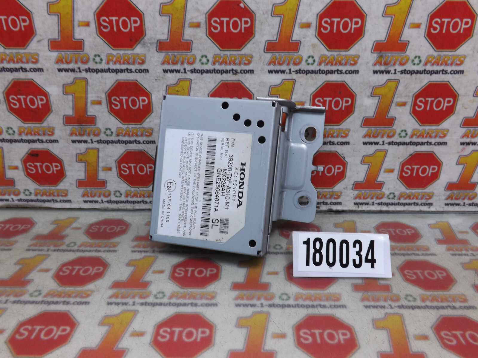 16-17 HONDA ACCORD SEDAN 2.4L ACTIVE NOISE BODY CONTROL MODULE 39200-T2F-A31 OEM