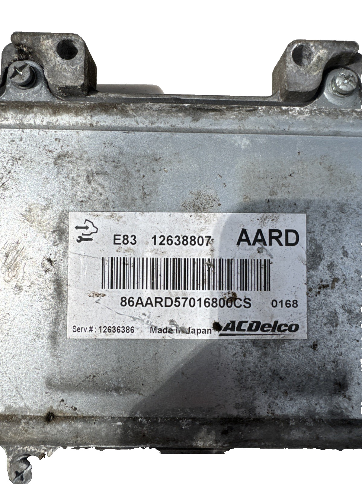 VAUXHALL ASTRA J 1.6 PETROL A16XER ENGINE CONTROL UNIT ECU 12638807