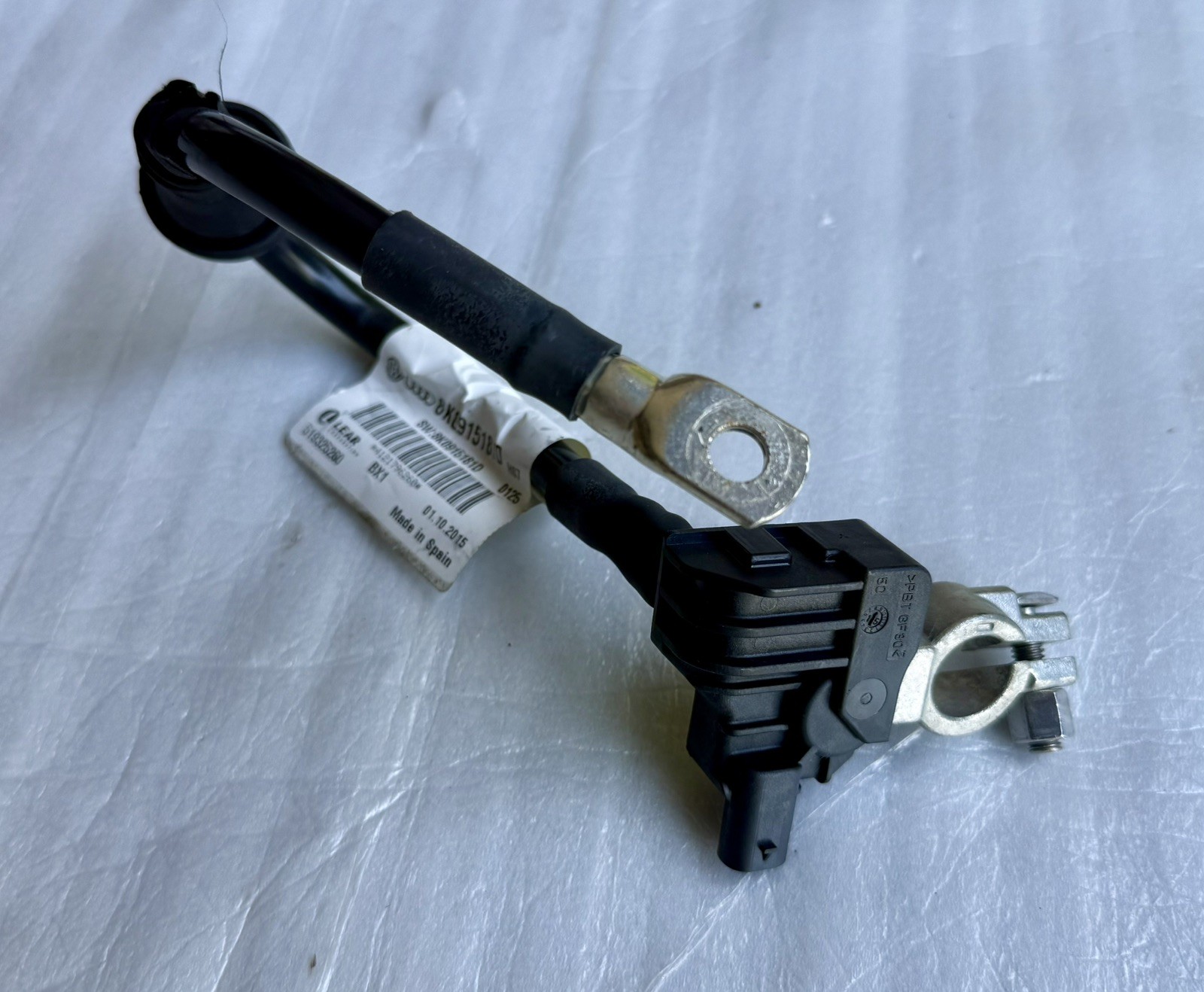 OEM Battery Negative Monitoring Module Cable Clamp Audi Q7 2009-2015 8K0915181D
