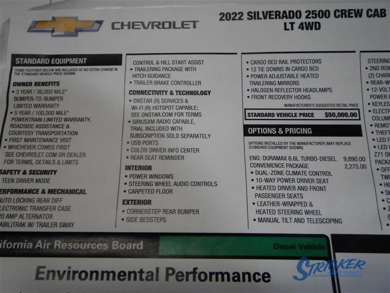 Used Engine Control Module (ECM) fits: 2022 Chevrolet Silverado 2500 pickup Elec