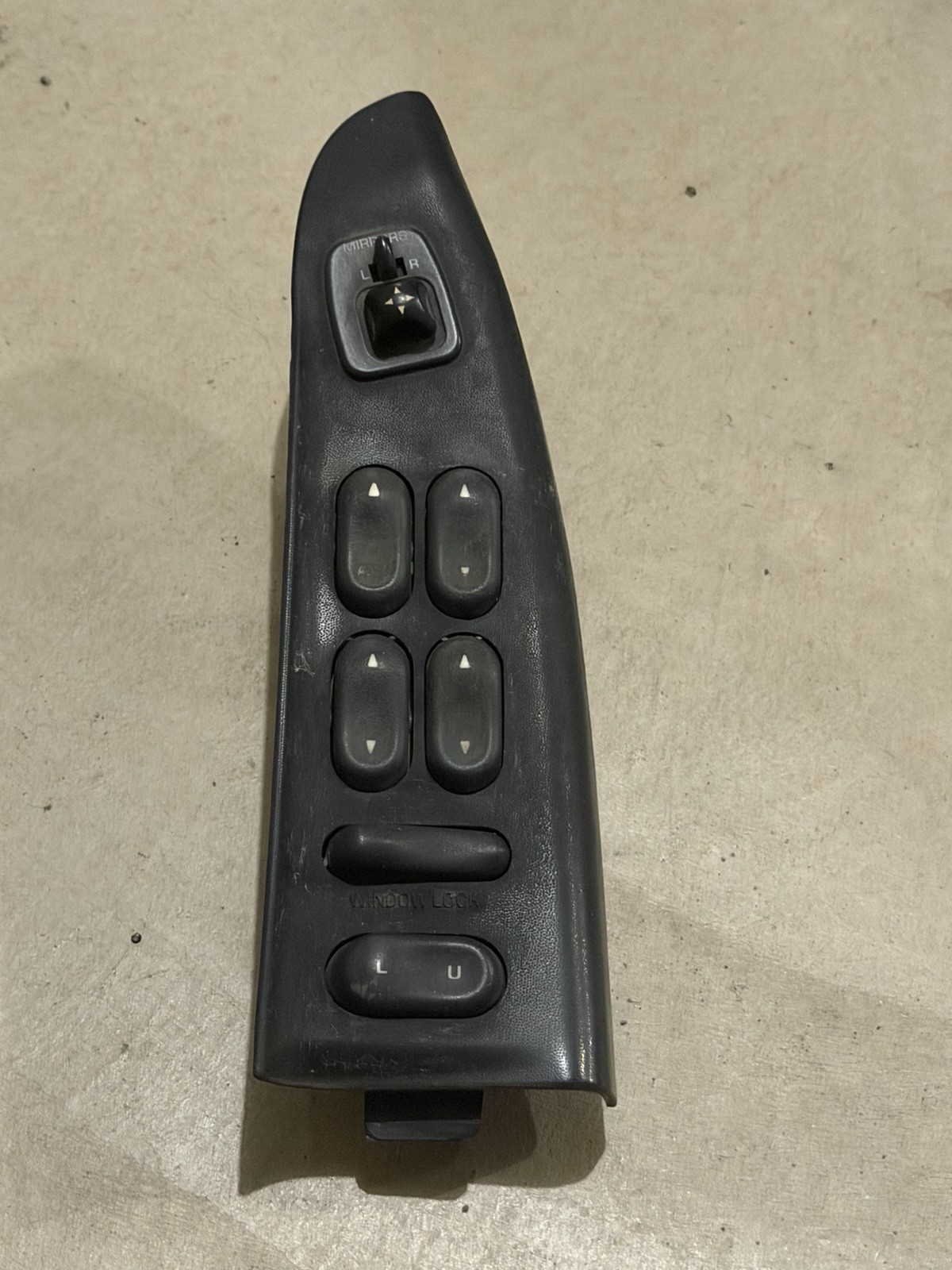 F81B-14A564 2000-2005 Ford Excursion OEM Master Window Switch Black