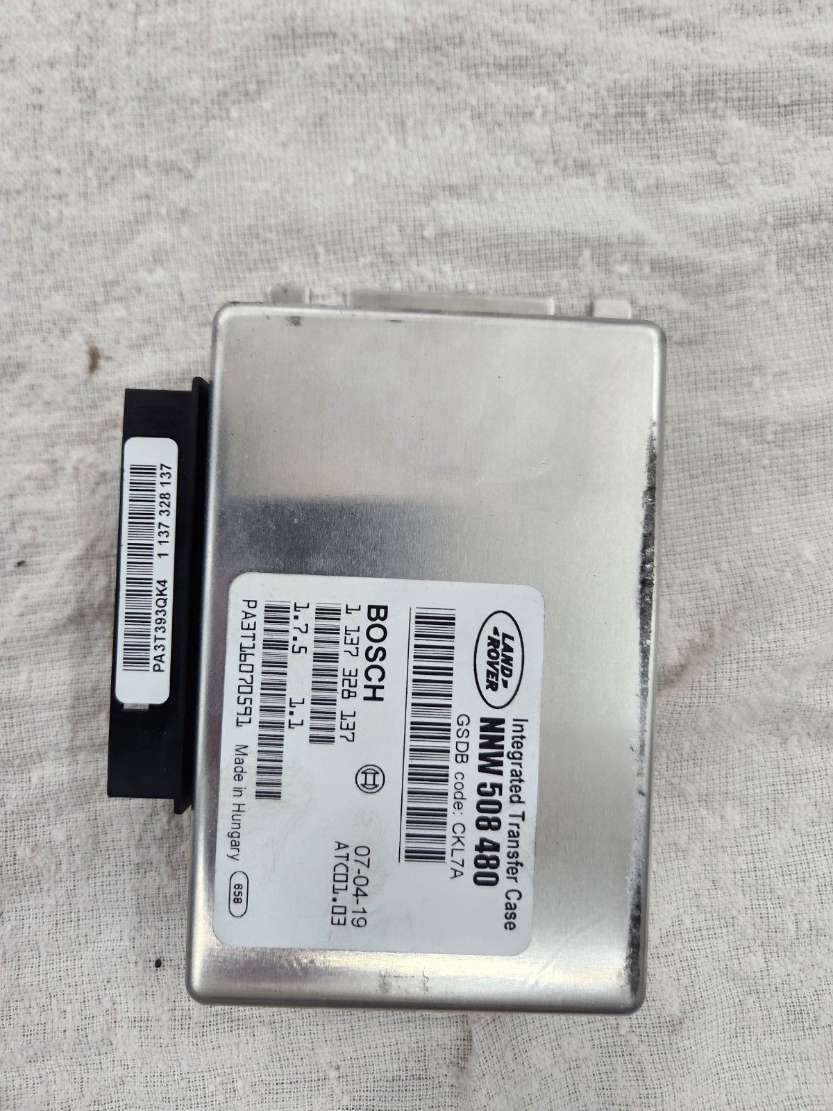2006-2009 Range Rover HSE Case Control module NNW504480