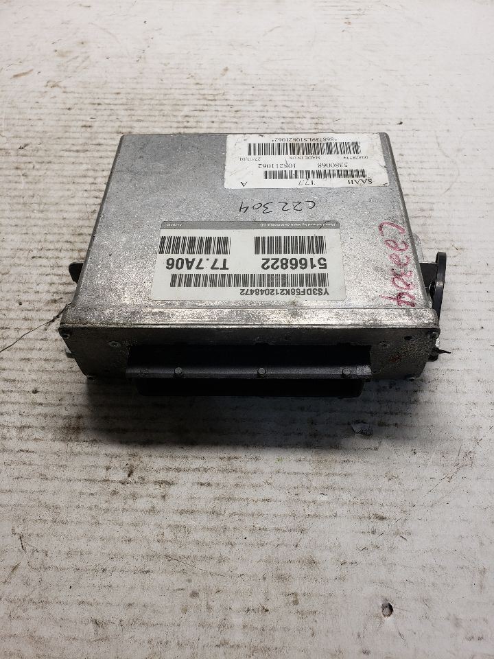 2001 Saab 9-3 Engine ECM Electronic Control Module Trionic OEM 1342669