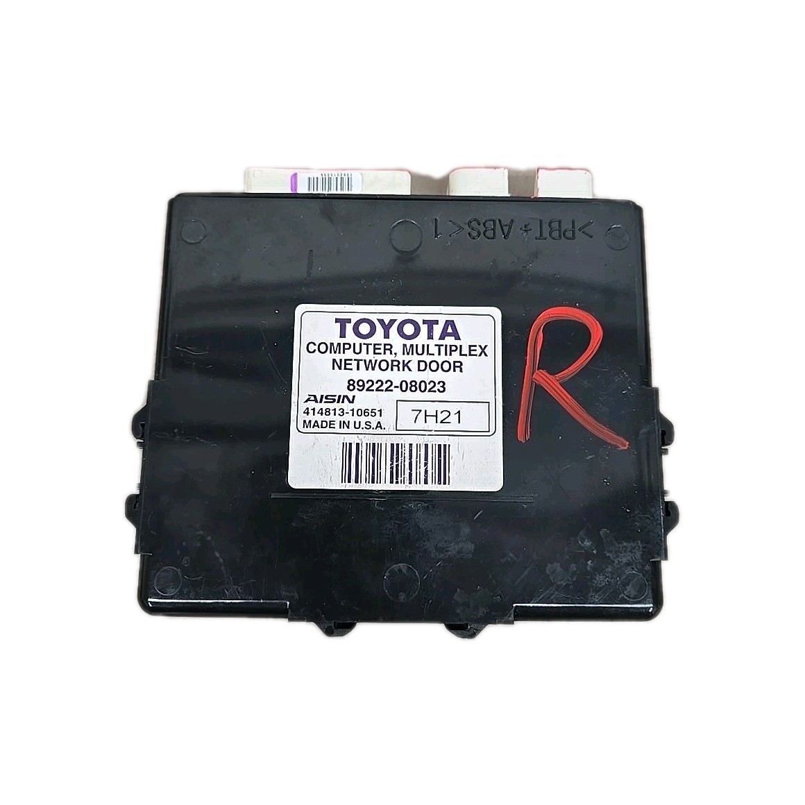 2004-10 TOYOTA SIENNA DRIVER LEFT REAR DOOR MULTIPLEX CONTROL MODULE 89222-08023