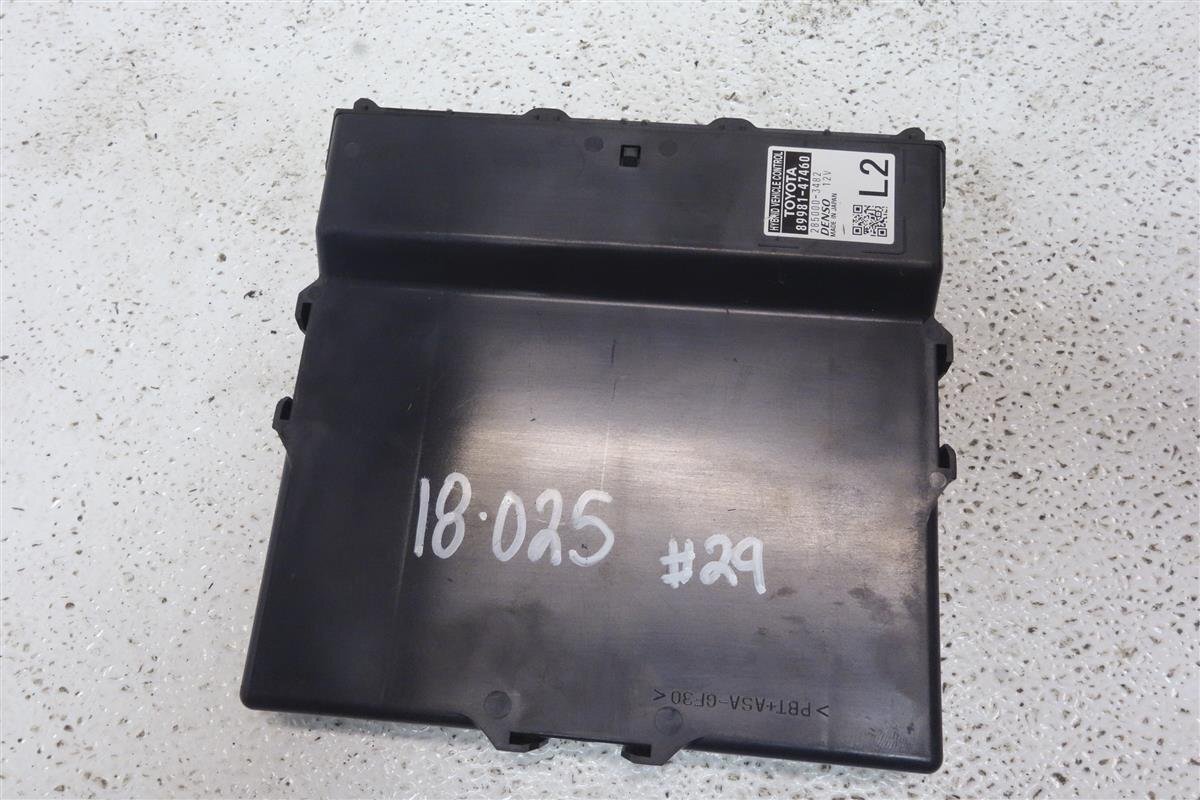 2016 Toyota Prius Hybrid Vehicle Control 89981-47460 *3 Touring