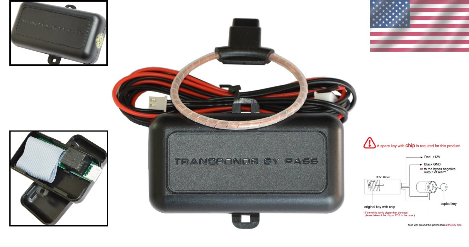 Car Immobilizer Bypass Module for Chip Key – Effortless Engine Start Solution