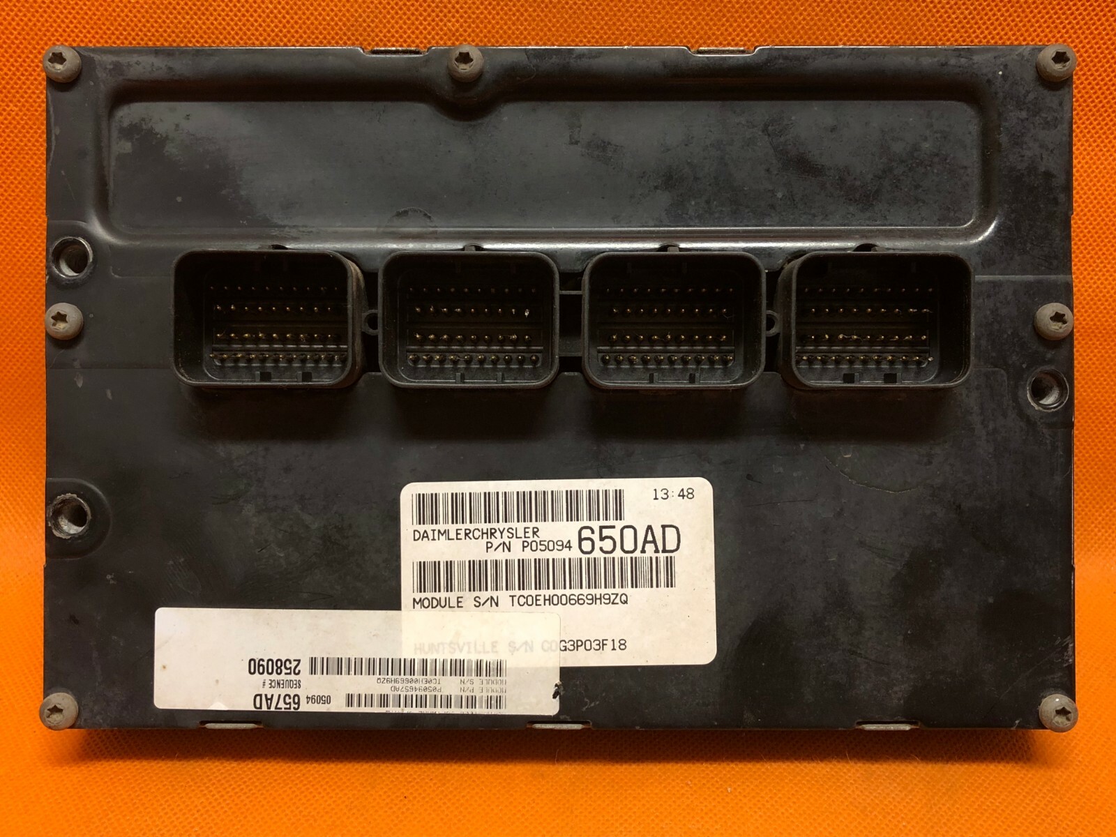 REFLASHED VIN PLUG & PLAY 06 TOWN COUNTRY CARAVAN 3.3 ECU ECM MODULE P05094657AD