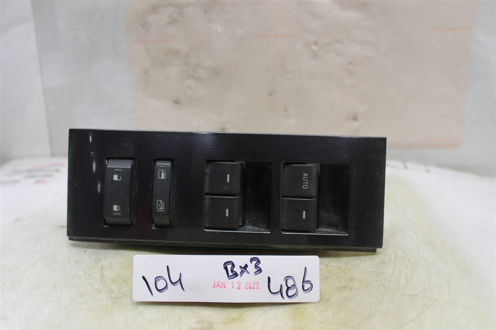 2008-10 Ford Explorer Left Driver Master Window Switch 7L2T1450AAW OEM 486 1o4-3