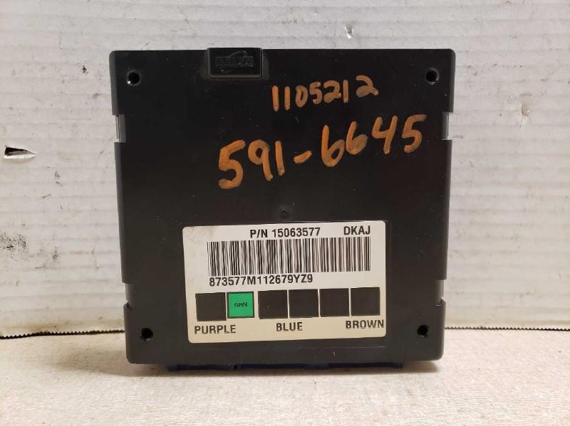 02 SUBURBAN 1500 Chassis Brain Box BCM 4X4 15063577 DKAJ