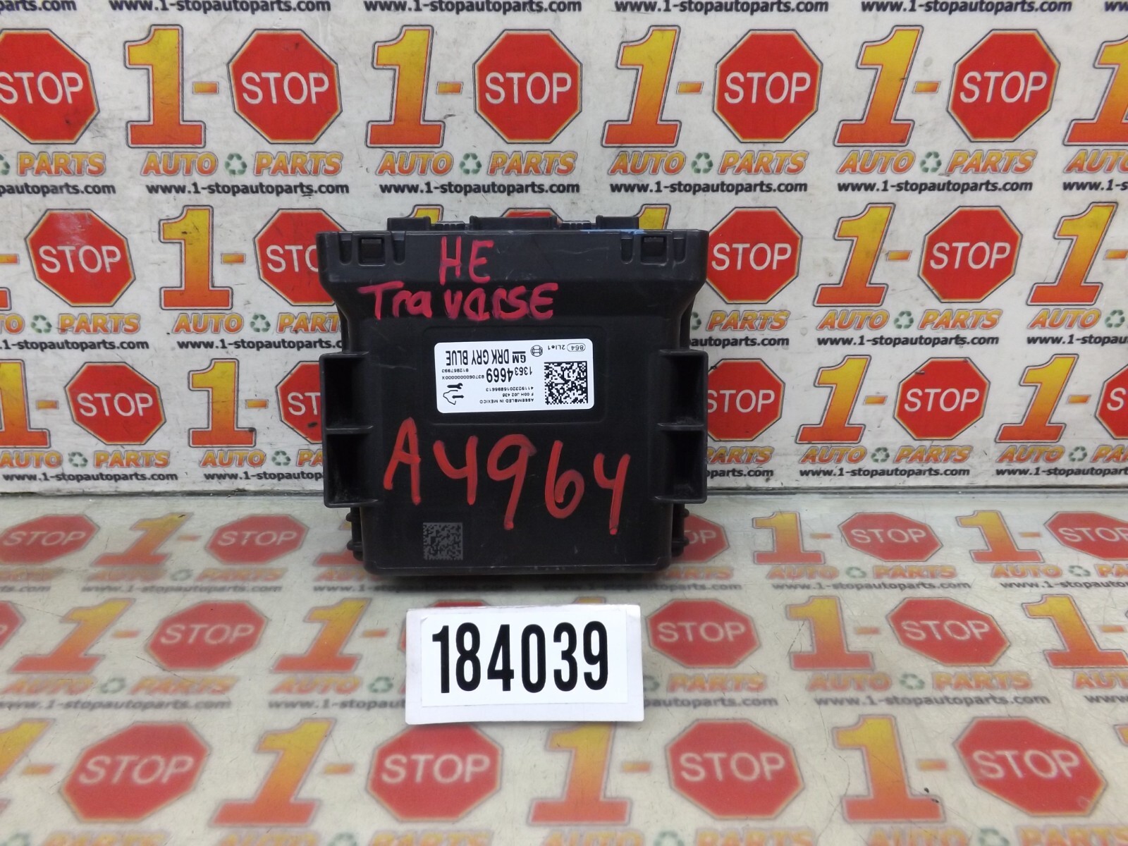 2020 CHEVROLET TRAVERSE NAVIGATION GATEWAY CONTROL MODULE 13534669 OEM