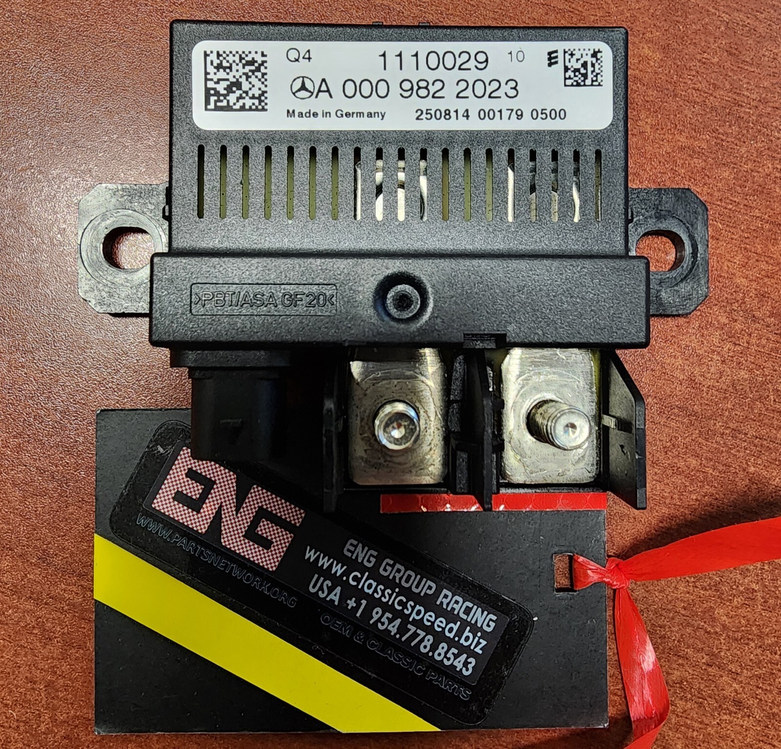 1-YEAR WARRANTY: MBENZ A0009822300 BATTERY RELAY MONITORING CONTROL OEM