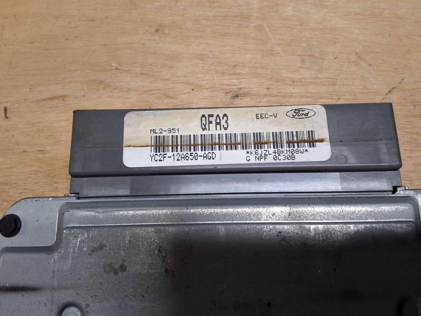 2000 Ford Econoline Van E150 E250 4.2 ECU engine computer # YC2F-12A650-AGD */*