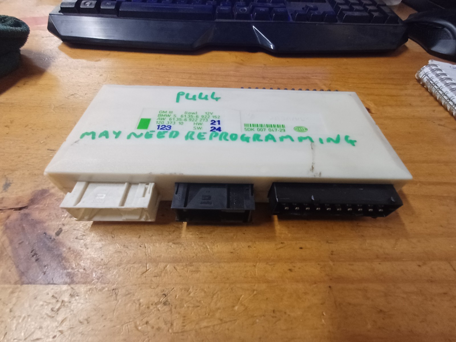BMW E38 E39 5 7er GM III MODULE GENERAL BASIC BODY CONTROL GM3 LOW P444 #6922152