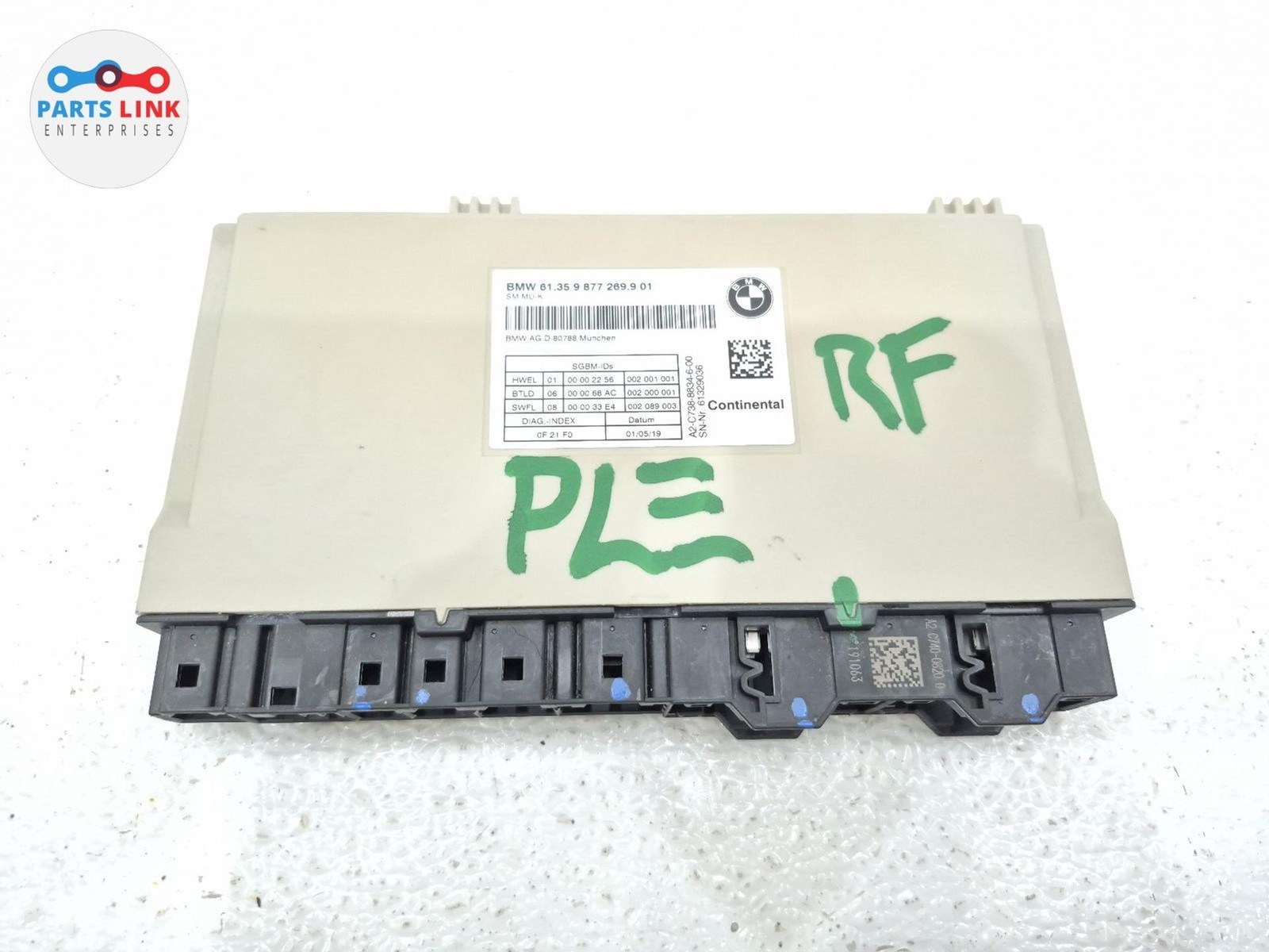 2018-2023 BMW M5 COMPETITION FRONT RIGHT SIDE SEAT CONTROL MODULE UNIT OEM