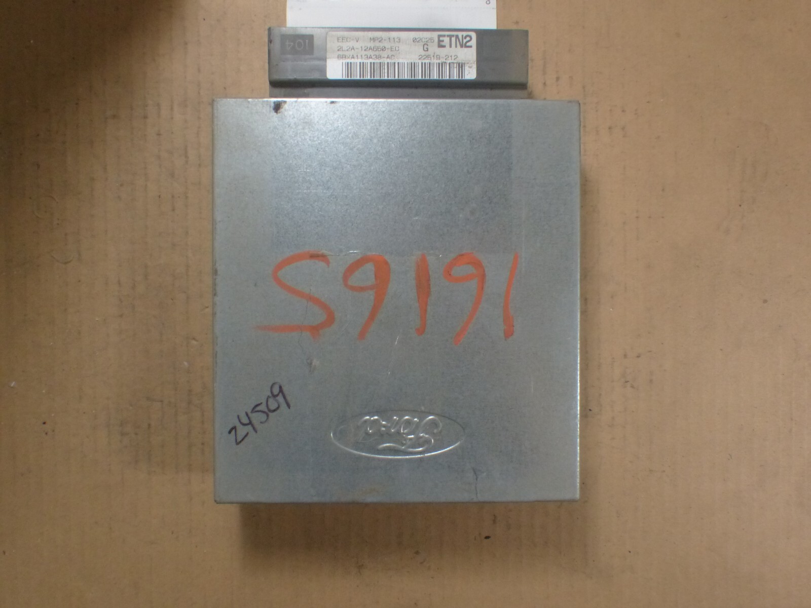 02 FORD EXPLORER 4DR SPORT ECU ECM COMPUTER 2L2A-12A650-AC