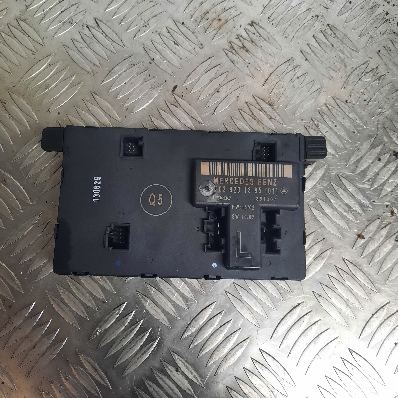 2006 MERCEDES C CLASS W203 FRONT LEFT DOOR MODULE 2038201385 #10