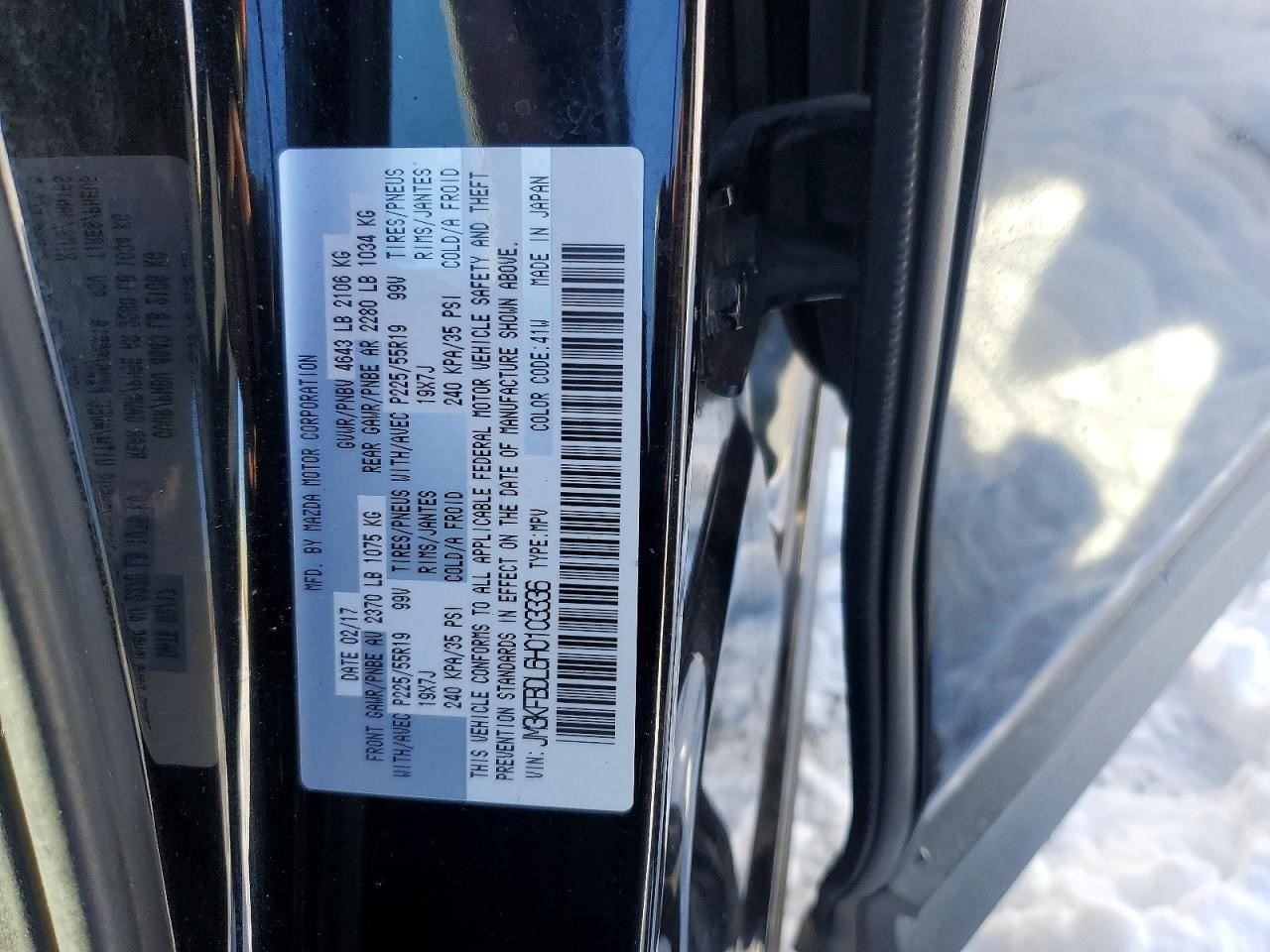 Engine ECM Electronic Control Module 2.5L Fits 17 MAZDA CX-5 32468338