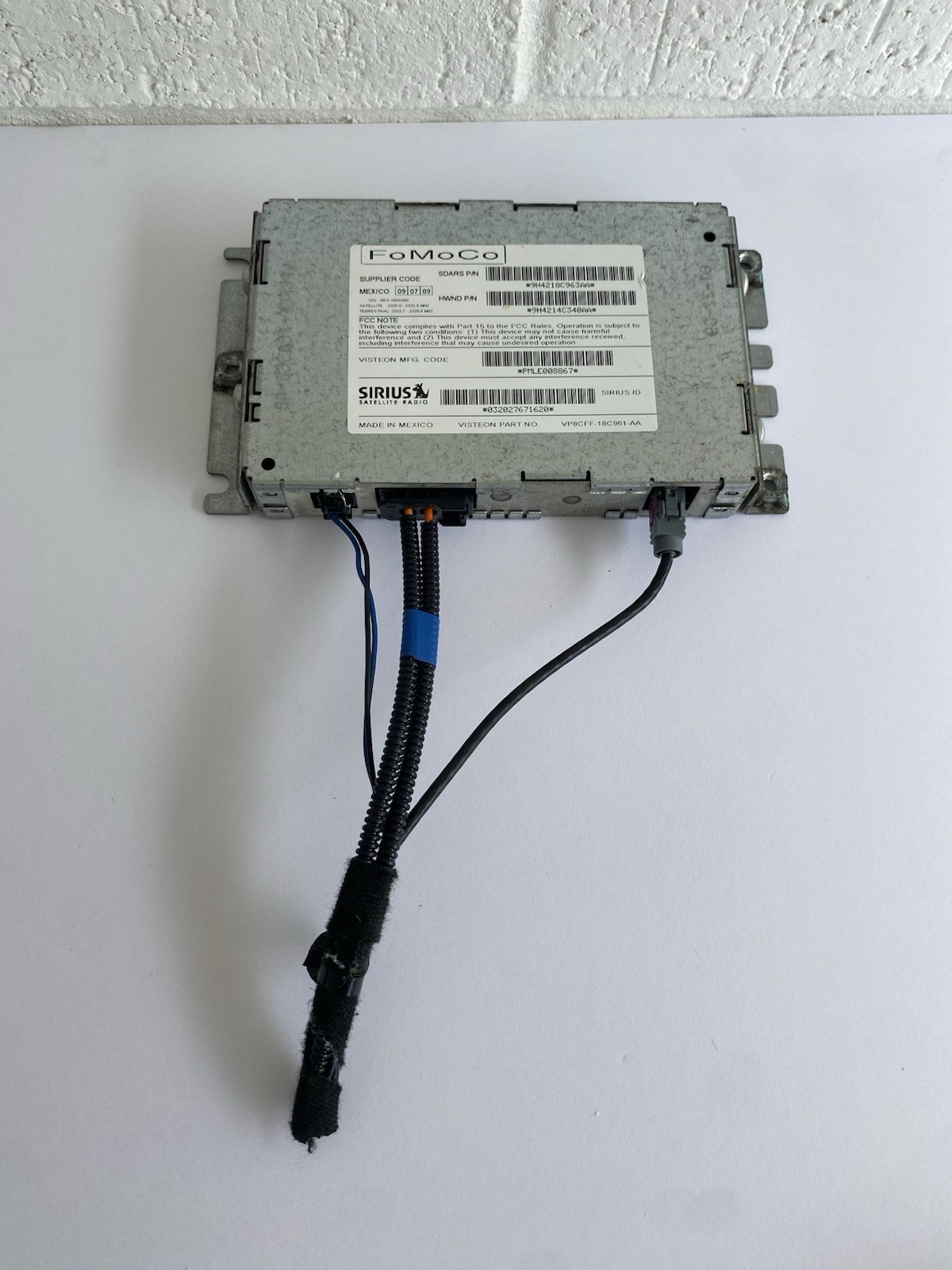 2010 Land Rover LR4 Satellite Receiver Computer VP8CFF18C961AA