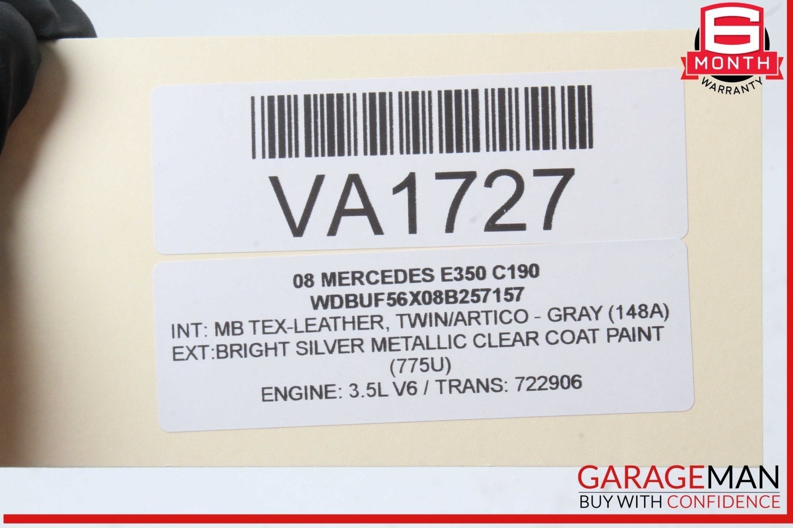 Unknown A2721536091, A0034467640, 261209284 OEM
