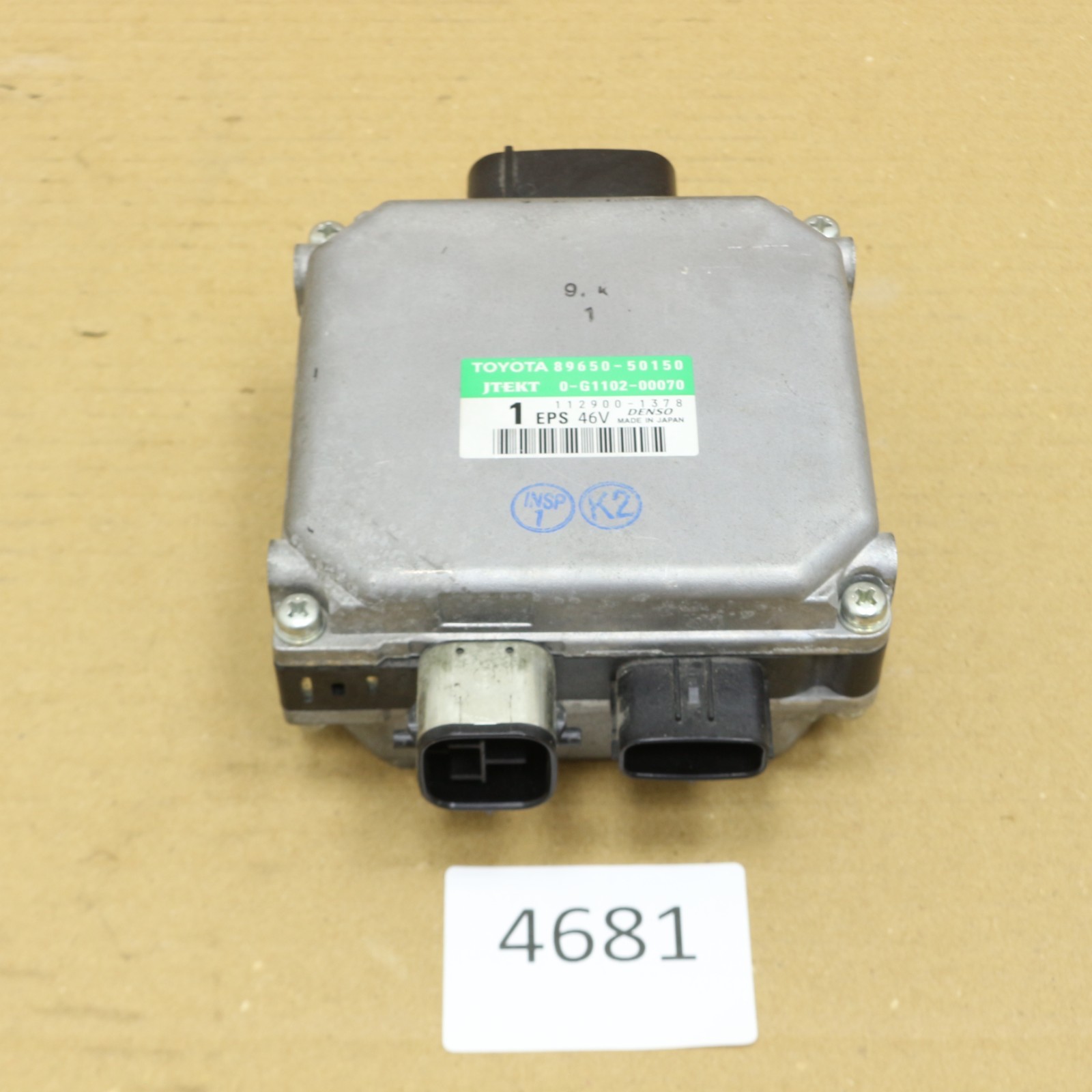 Lexus LS460 2007-2009 OEM Electronic Power Steering Control Unit EPS 89650-50150