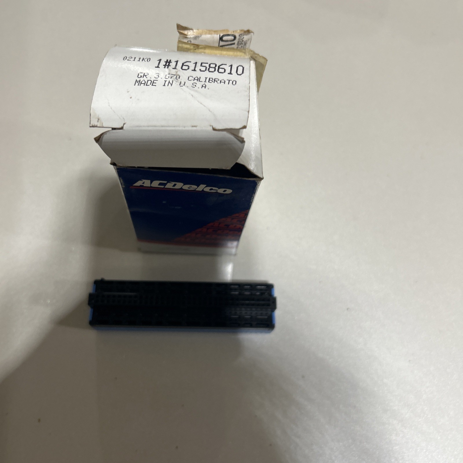 ACDelco 16158610 Calibrator Asm Ecm Memory