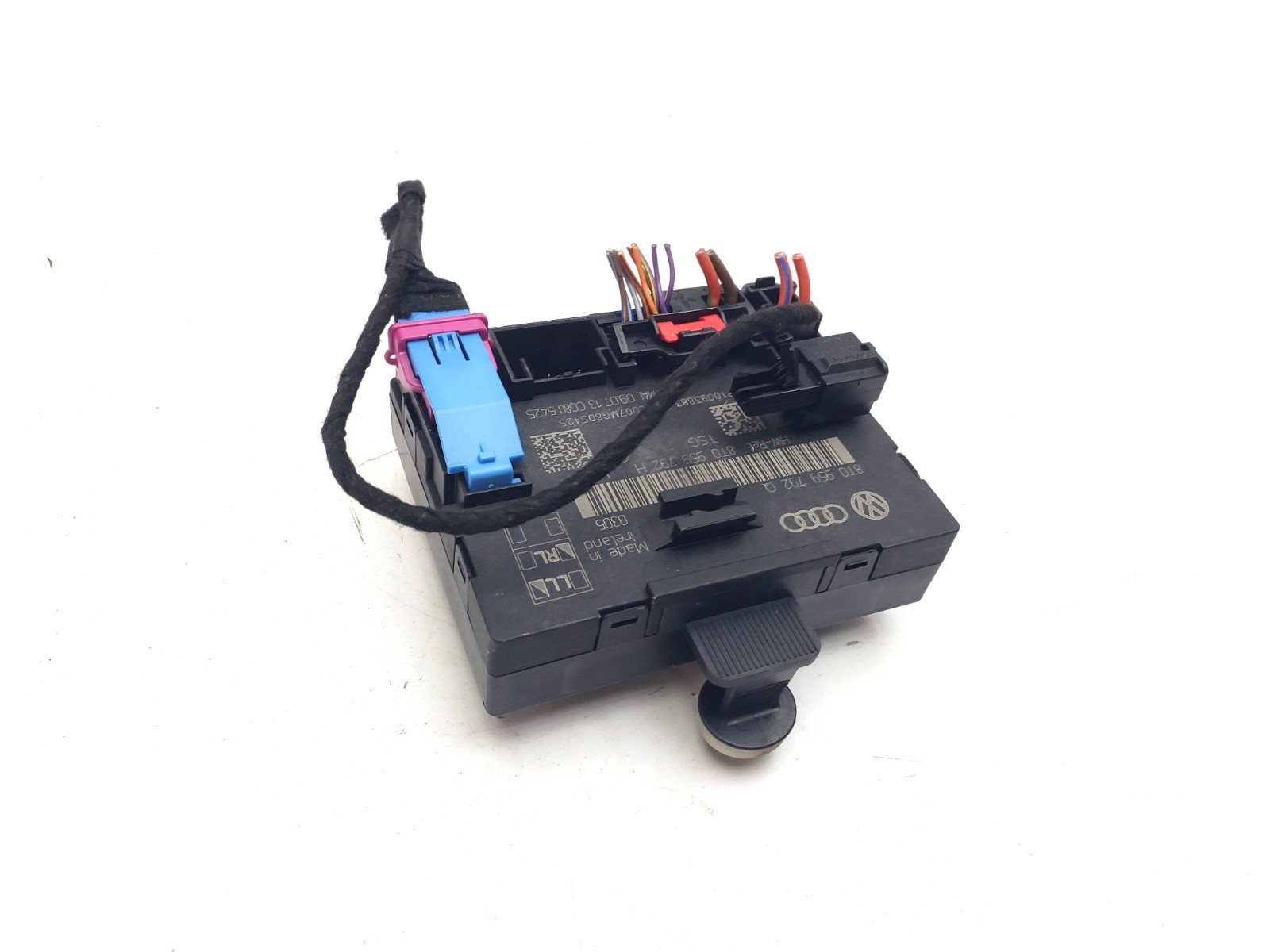 AUDI A5 8T 2014 DOOR CONTROL UNIT MODULE ECU FRONT LEFT SIDE 8T0959792Q
