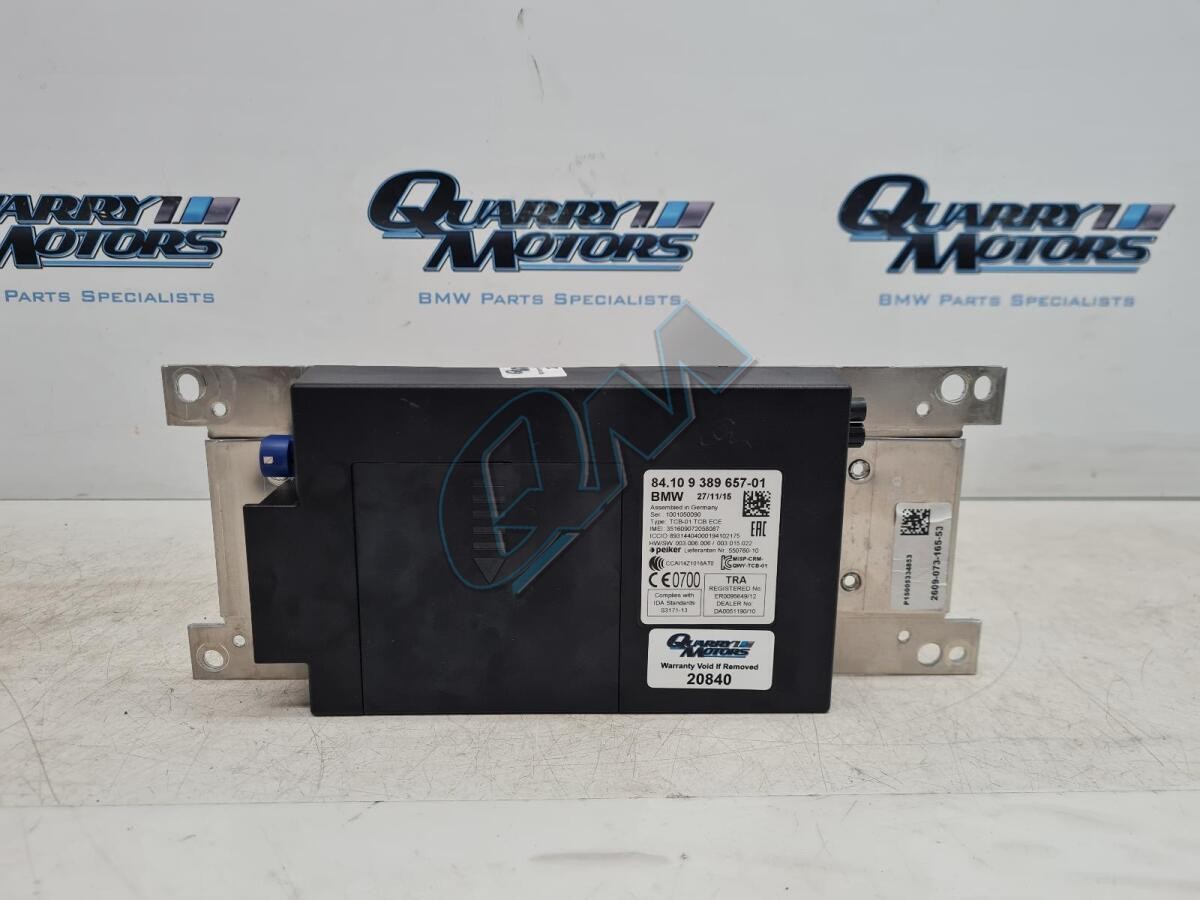 BMW Telematics Bluetooth Control Module Combox Fits Various Models 9389657