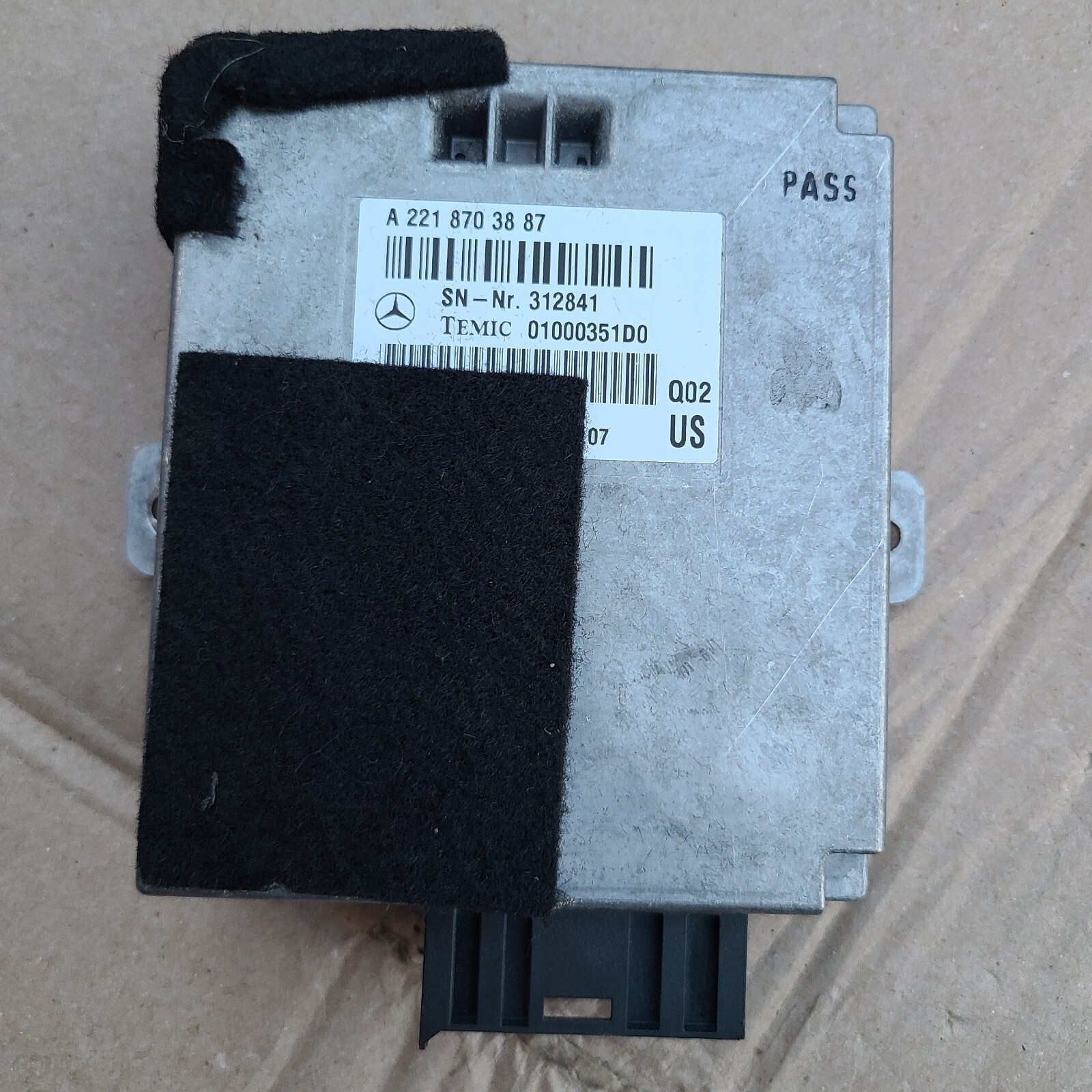 07-14 Mercedes W216 CL550 S550 Voice Language Communication Control Module OEM