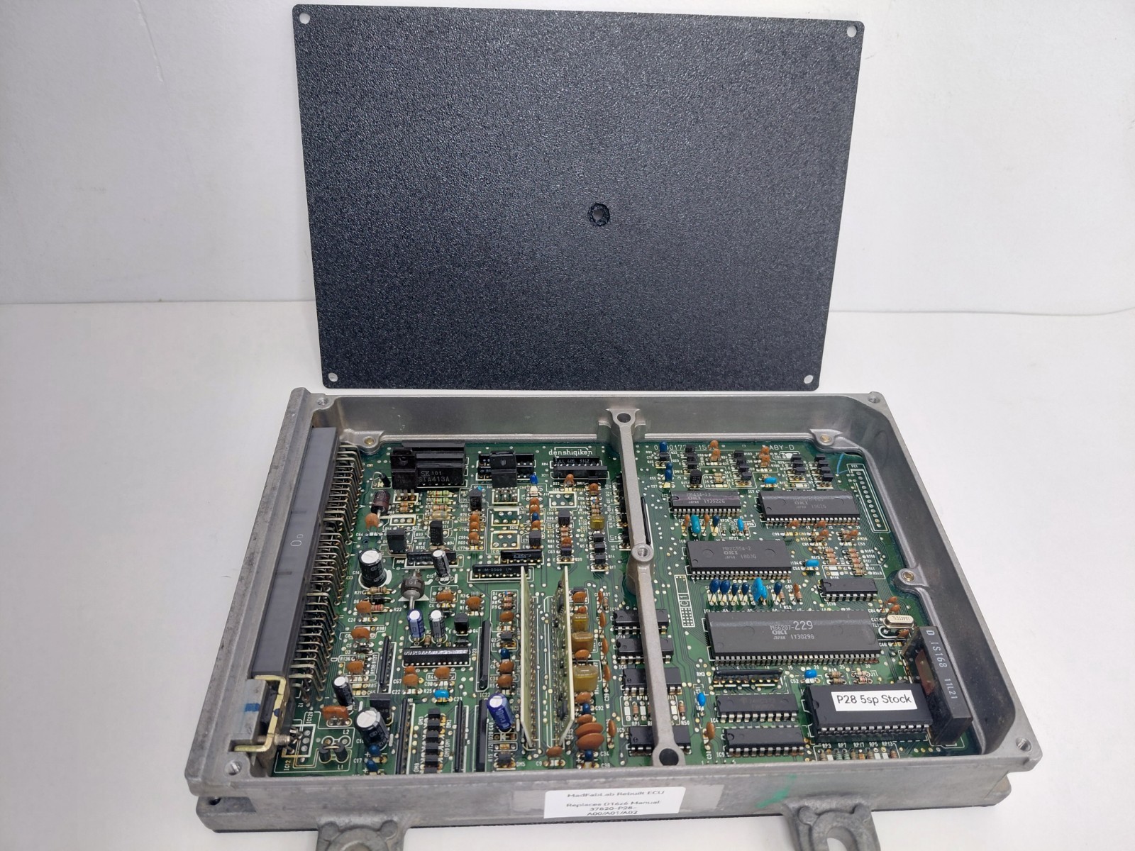 P28 Spec ECU 5sp Manual Honda OBD1 ECM VTEC SOHC 1.6L D16Z6 92-95 RECAPPED 2