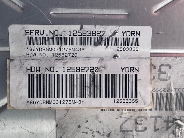 USED OEM 03-05 CHEVY MONTE CARLO 12583827 ENGINE COMPUTER