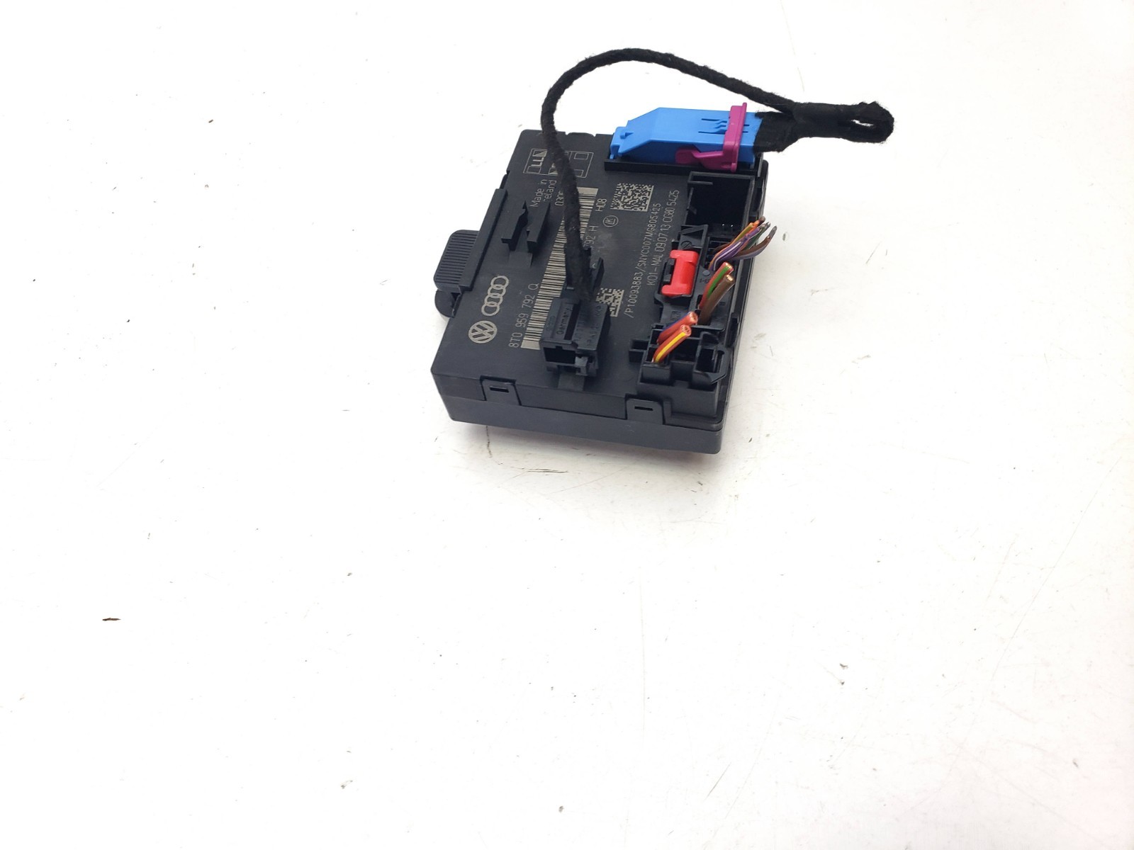 AUDI A5 8T 2014 DOOR CONTROL UNIT MODULE ECU FRONT LEFT SIDE 8T0959792Q