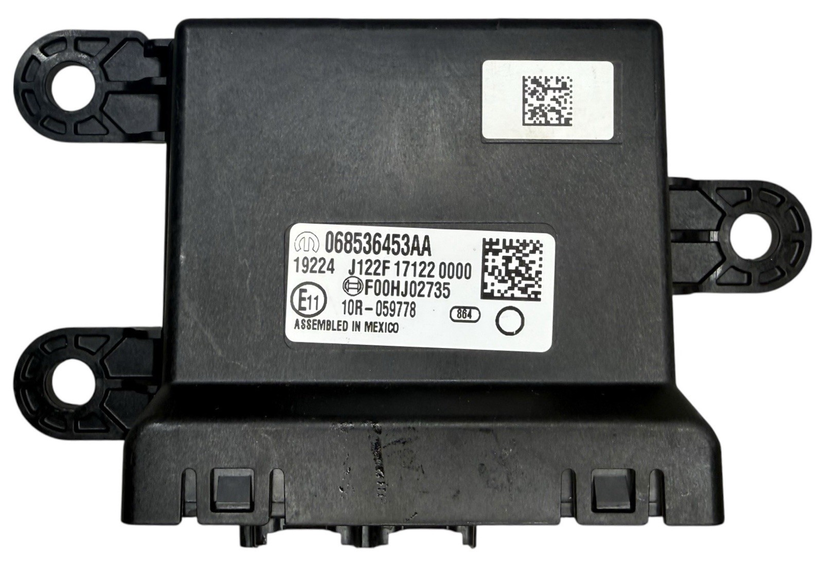 2018-2023 DODGE/ CHRYSLER NETWORK GATEWAY CONTROL MODULE OEM 068536453AA