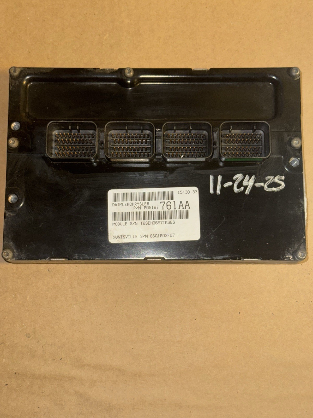2007-09 Chrysler PT Cruiser 2.4 Engine Computer ECU ECM P05187761AA OEM