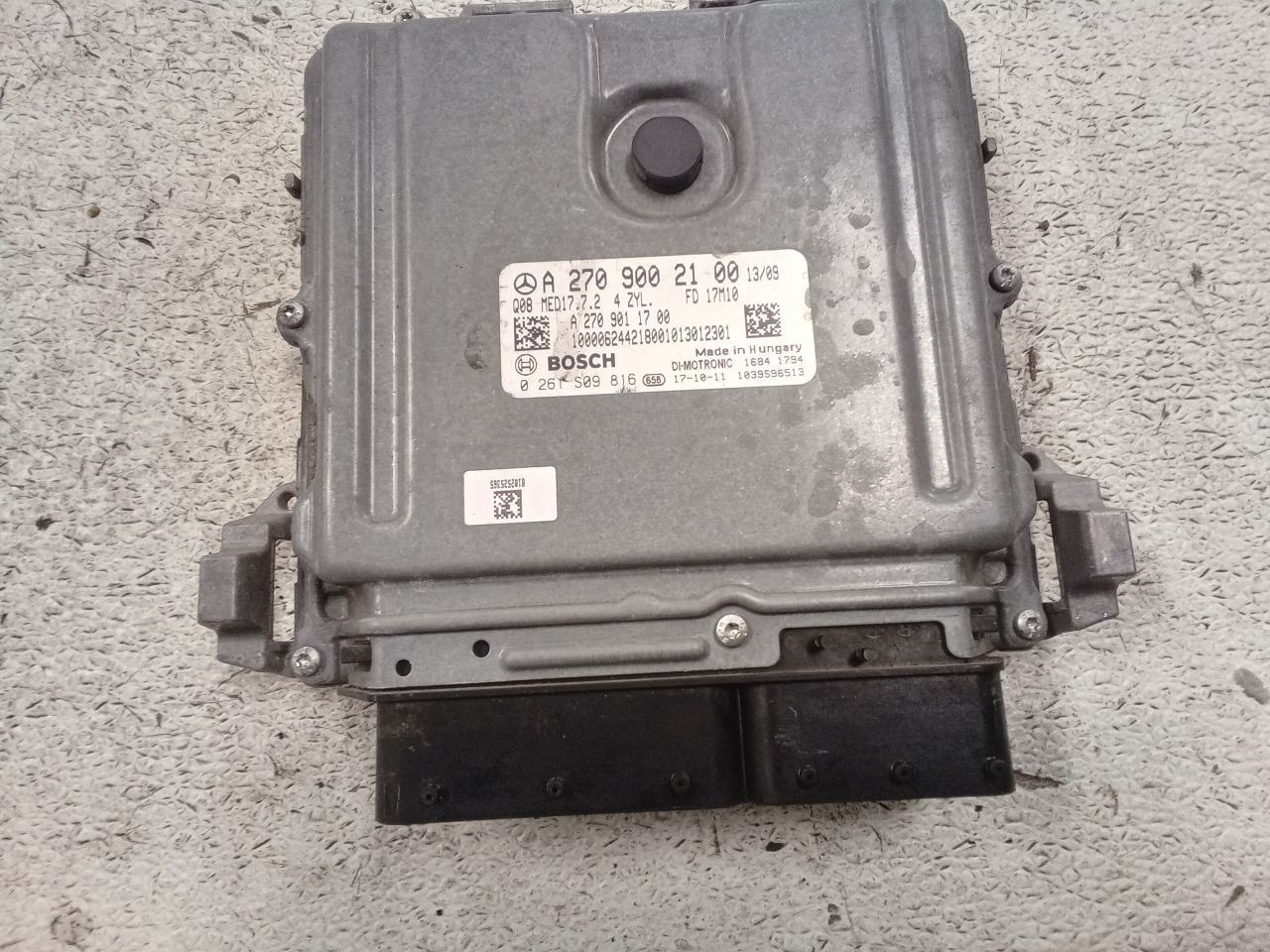 Engine ECM 156 Type Fits 15-20 MERCEDES GLA-CLASS 338635