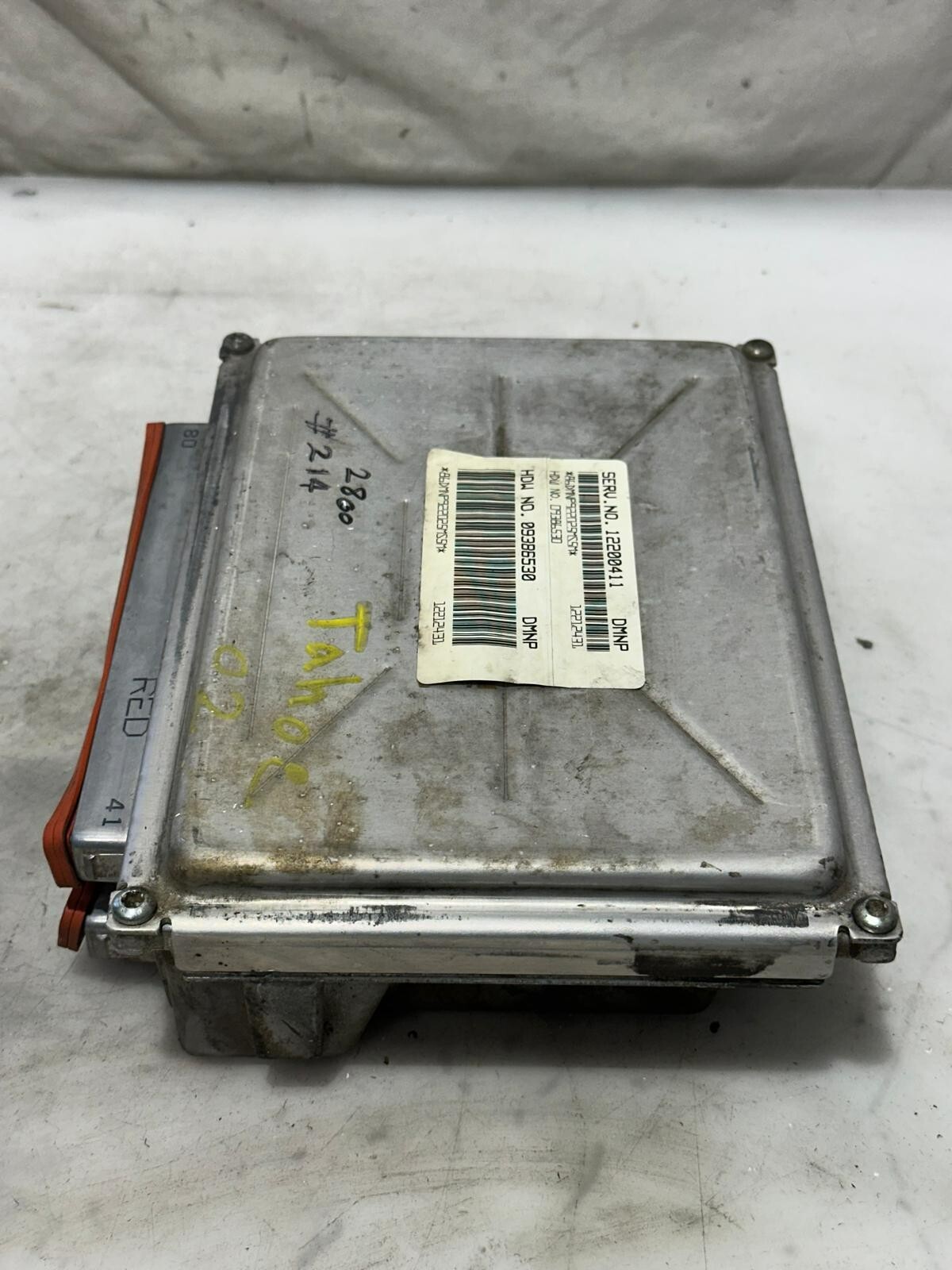 2002 Chevrolet Tahoe Engine Control Computer ECU ECM 12200411 DMNP
