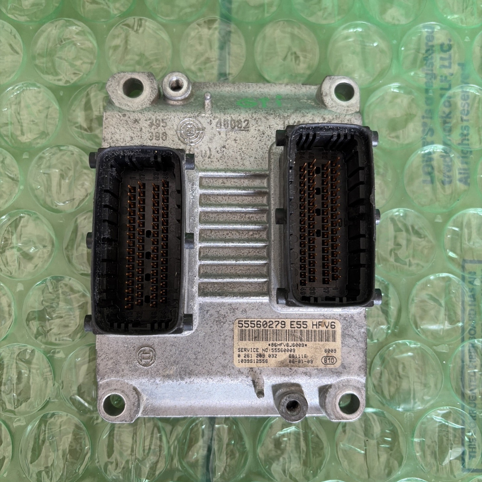 OEM SAAB 9-3 2006-2009 ECU ECM PCM 2.8L V6 ENGINE MOTOR CONTROL MODULE 55560279